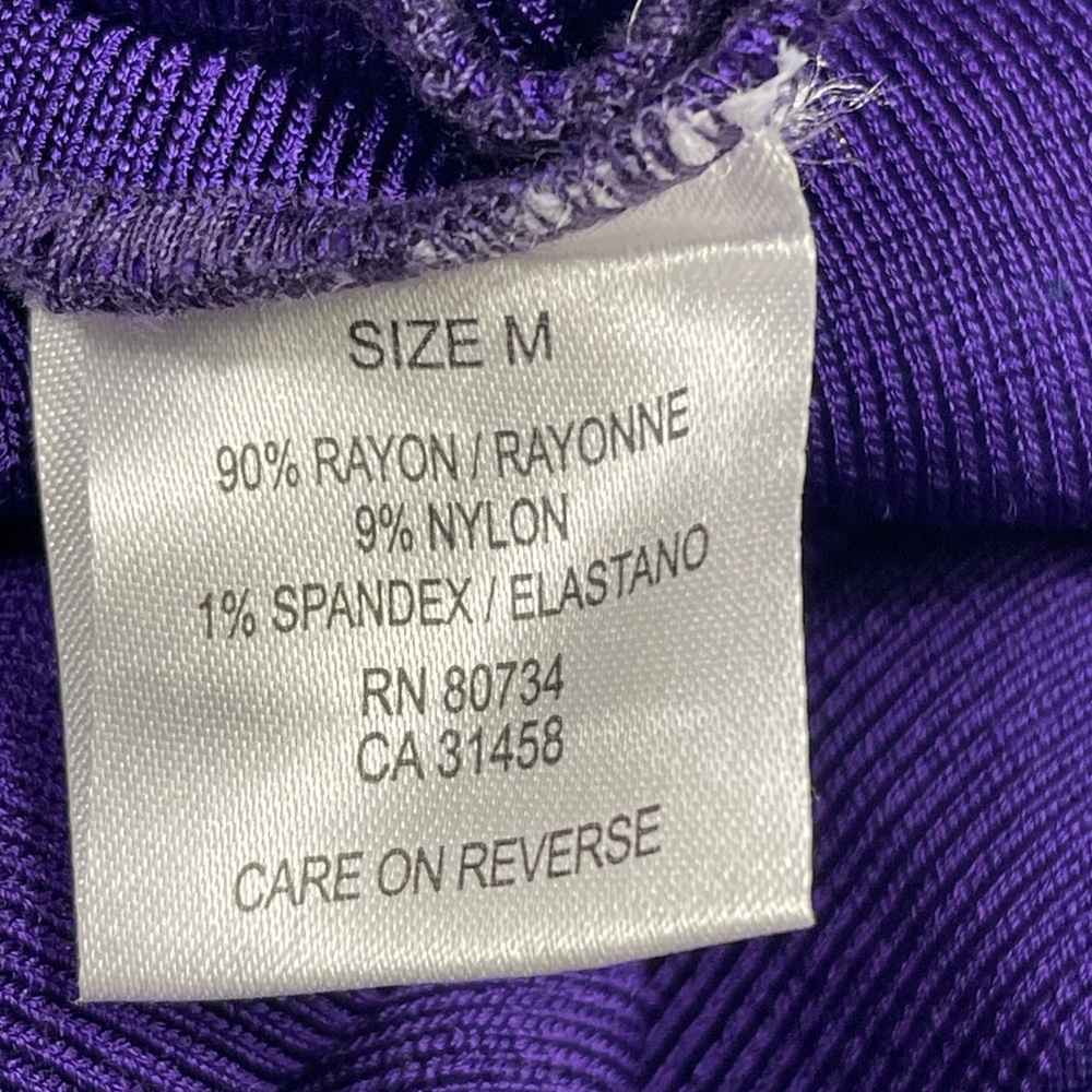 Herve leger Purple Women's Dress. M - Picture 9 of 9